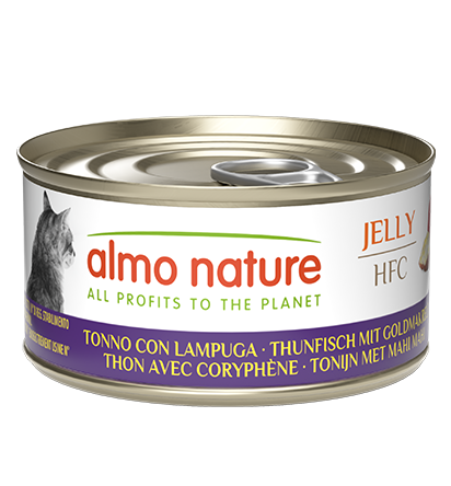 Almo Nature HFC Jelly Cats - Tonno con Lampuga 70g Lattina Almo Nature HFC Jelly Cats - Tonno con Lampuga 70g Lattina